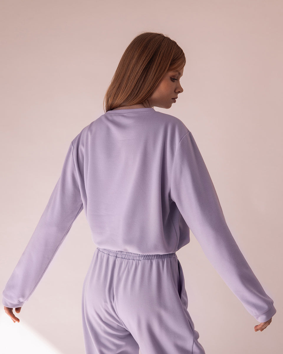 Aria Crop Top Lilac