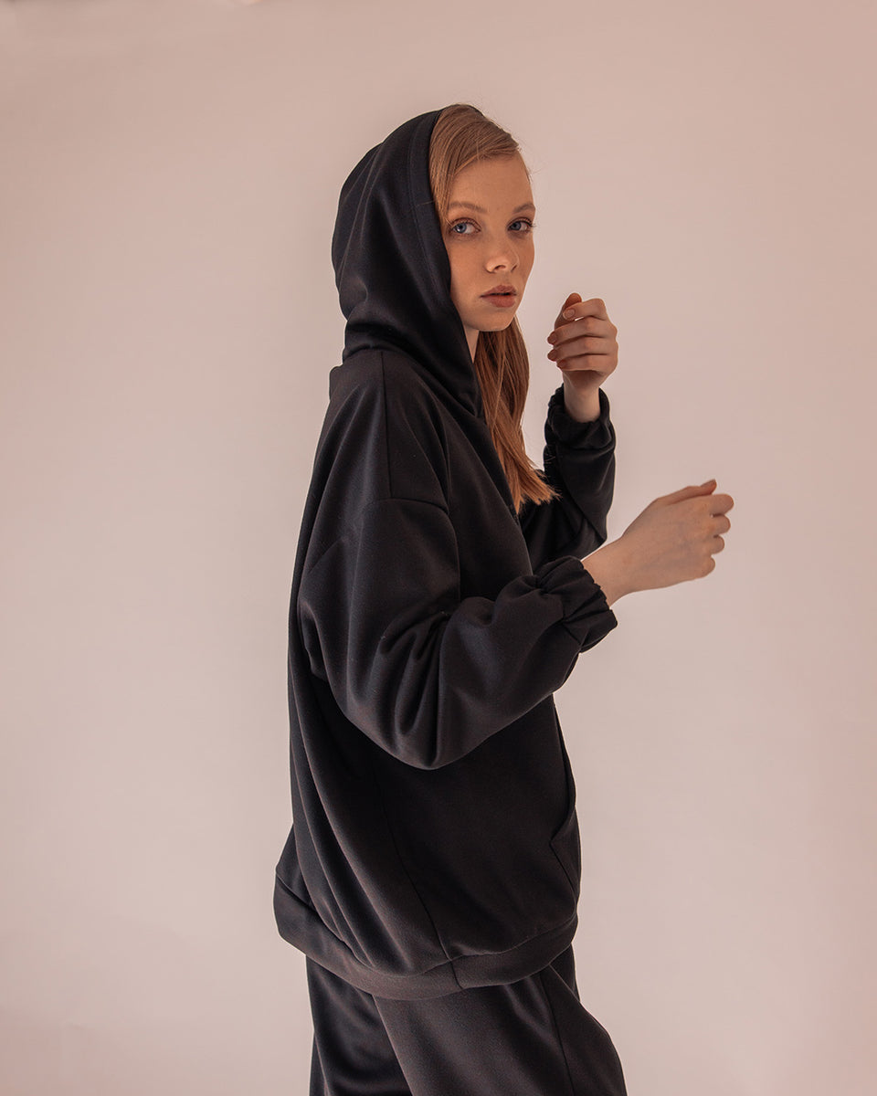 Ivy Hoodie Black