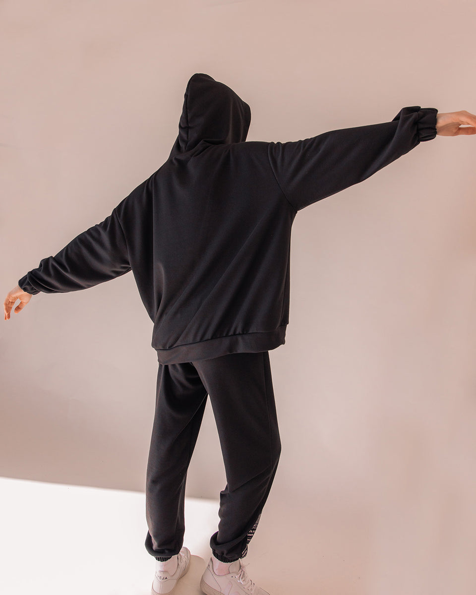 Ivy Hoodie Black