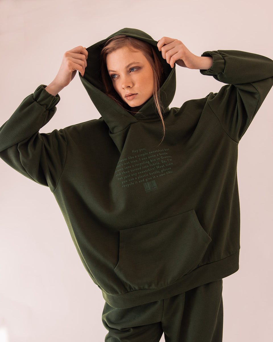 Ivy Hoodie Green