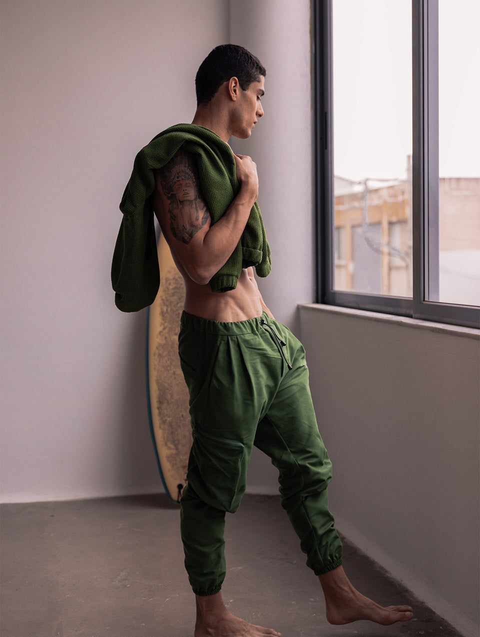 Koro Trouser Green
