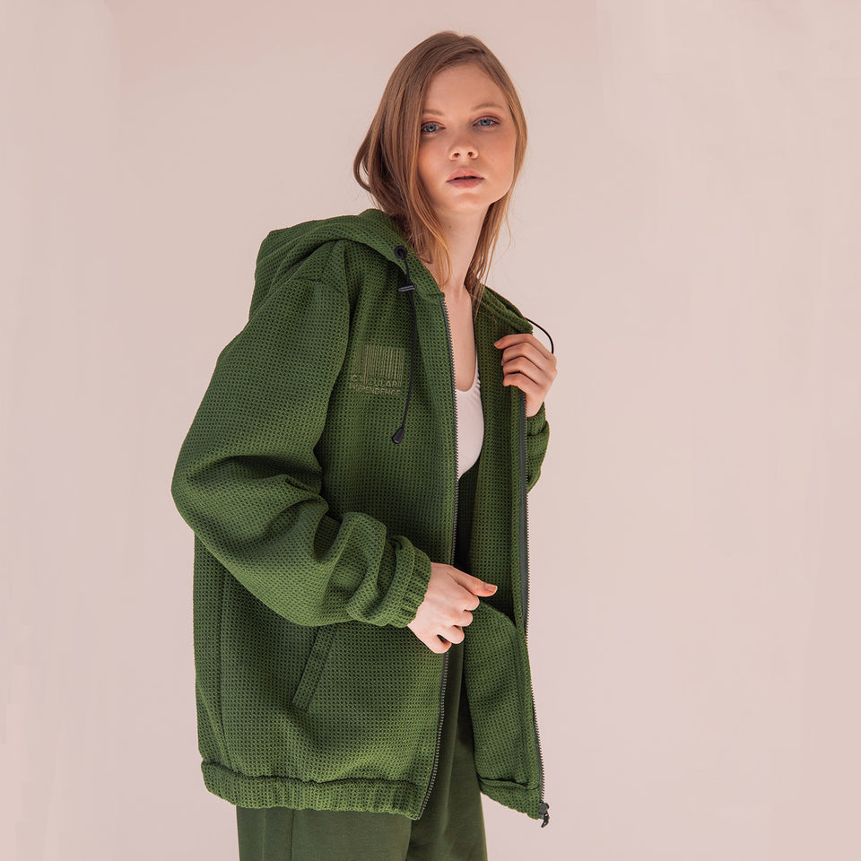 Salmon Jacket Green